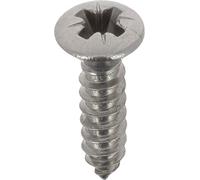 A4 Stainless Steel Countersunk Pozidrive Pan Head Screw 3.9 mm x 16 mm DIN 7983 Pack of 20