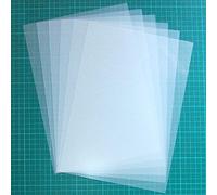 A4 stencil sheets 125 micron Mylar thin clear reusable stencil craft art - sold per sheet