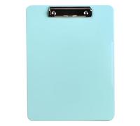 A4 Storage Clipboard with Low Profile Clip Side-Opening Binder Clipboard Folder Waterproof Plastic for School Office