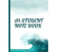 A4 Student Notebook: Simple Note Taking Book for School, College and Daily Study | 50 Pages Writing Notebook