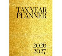 A4 Tax Year Dairy 2026-2027 With Monthly Accounts Section: Business Year Week To Page Diary With Contacts and Password Reminder