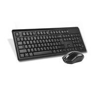 A4Tech Keyboard & Mouse Set 4200N – Wireless USB, QWERTY English, Black