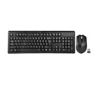 A4Tech Keyboard & Mouse Set 4200N – Wireless USB, QWERTY English, Black
