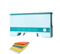 A4 Thermal Binding Machine (280-page Capacity)，Thermal Book Binder with Cooling Slot, 50mm Binding Thickness, Ideal for Reports and Contracts Green