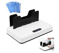 A4 Thermal Binding Machine, 700W Book Binder Machine, No Preheating with Cooling Slot, 10 Book Binding Covers Kits, 600 Pages Capacity, for Office Reports, Contracts, Project Files, Portfolios