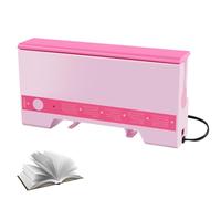 A4 Thermal Binding Machine, Book Binder Machine with Cooling Slot, 280 Pages Capacity with 50Mm Binding Thickness, for Office Reports, Contracts, Project Files, Portfolios Pink Pink