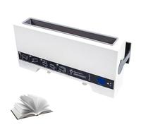 A4 Thermal Binding Machine, Book Binder Machine with Cooling Slot, 280 Pages Capacity with 50Mm Binding Thickness, for Office Reports, Contracts, Project Files, Portfolios Pink White