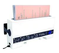 A4 Thermal Binding Machine, Electric Hot Melt Book Binder with 280-Sheet, 297mm Binding Length, 2-Min Fast Preheat, PTC Ceramic Heating for Reports, Contracts & Documents