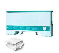 A4 Thermal Binding Machine with 280-Sheet Hot Melt Book Binder for Reports & Contracts - Cooling Slot, 50Mm Binding Capacity Green