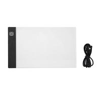 A4 Tracing Light Box,Portable LED A5 Light Box Adjustable 3-Levels Brightness Light Pad,USB LED Copy Board for Drawing Animation Sketching,Artists, Drawing, Sketching, Animation