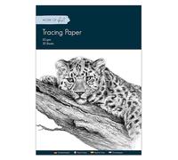 A4 Tracing Paper Pad - 30 Sheets of 60gsm Artist Tracing Paper for Drawing, Sketching, Calligraphy & Printing - Transparent Overlay Papers for Art & Design