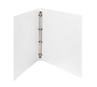 A4 Transparent Loose Leaf Binder 4-Ring Refillable View Binder Notebook (No Pages Included)