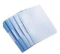 A4 Transparent Rotate Folder Side Open Button folders | Folder for Reports from the Meeting on Student Exam Paper Archiving