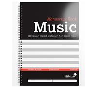 A4 Twin Wire Music Manuscript Book
