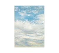 A4- Waterproof Notebook for Students with Literature and Art-Simple and Personalized Notebook-Falling into the Cloud