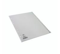 A4 White 1-20 Polypropylene Index