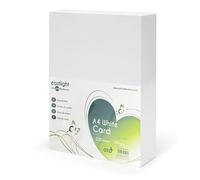 A4 White Card 160gsm (200 Sheets) Paper Texture Craft Cardstock for Craft Projects, Printing, Invitations, Card Making & School Projects, Thick A4 Paper for Laser/Inkjet Printers, Not for Watercolour