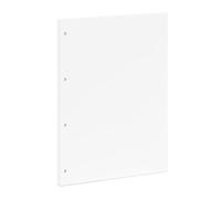 A4 White Refill Pages, 290x210mm, 4-Ring Binder Paper, 100GSM, 45 Sheets