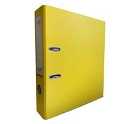 A4 Yellow Paperbacked Lever Arch File by Janrax