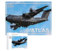 A400M Atlas Cargo Aircraft Detailed Jigsaw Puzzle for Adults, 500 PCS