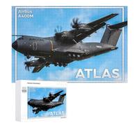 A400M Atlas Cargo Aircraft Distinctive Jigsaw Puzzle for Adults, 1000 PCS