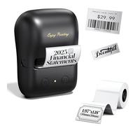 A421 Label Maker Machine, Supports 40x15 to 50x80mm Label Size, Versatile App with 2000+ Icons & 300+ Fonts, Inkless Portable Printer for Small Business & Home, Bluetooth Compatible with iOS & Android