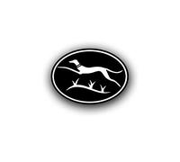 #A4425 Greyhound Division Sticker 116 Pz Div Tank Logo 13 x 9 cm