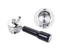 A44F-51Mm Coffee Portafilter 3 Ears with Double Spout,Compatible for Delonghi,Compatible for Dedica, EC680/EC685/EC785/EC820/EC850/EC860-ABS Handle