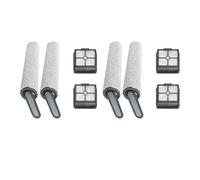 A44T 2Set Roller Brush and Filter Replacement，Compatible for Xiaomi，Compatible for Dreame，H12 Vacuum Cleaner Replacement Accessories