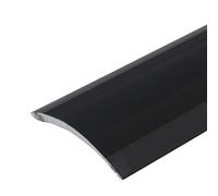 A48 41mm Anodised Aluminium Self Adhesive Door Threshold Ramp Profile - Black, 1.0m