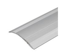 A48 41mm Anodised Aluminium Self Adhesive Door Threshold Ramp Profile - Silver, 1.0m