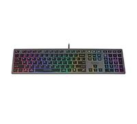 A4tech FX60H Gaming Keyboard Wired LED Backlight 2x USB Ports QWERTY Plug & Play 1.5m Cable