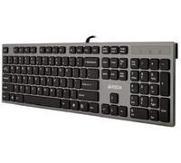 A4tech Keyboard Slim Flat Design X-key 2x USB Low Profile Ergonomic Office