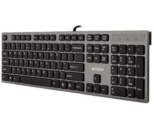 A4tech Keyboard Slim Flat Design X-key 2x USB Low Profile Ergonomic Office