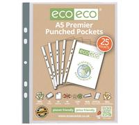A5 100% Recycled Bag 25 Premier Multi Punched Pockets (1)
