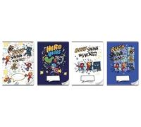 A5/16K 3-line spider man colour notebook (20 pieces)
