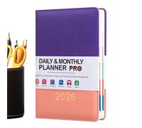 A5 2026 DailyAgenda - Academic YearlyPlanner, 365-DaySchedule Organizer | Ideal For Women andMen, Home andSchool, Classroom andOffice, FamilyandWork, Structured Planning andProductivity