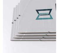 A5 (21.1 x 14.7cm) Frameless Clip Frames For Photo Picture Poster Pack Of 10 Frames Home Office 10•A5 (21.1 x 14.7cm)