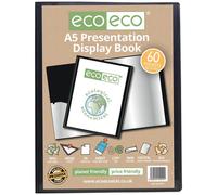 A5 50% Recycled 60 Pocket Presentation Display Book (1)