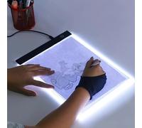 (A5) A5 LED Drawing Copy Board for Kids - 3 Level Dimmable Painting Tablet - Educational Game