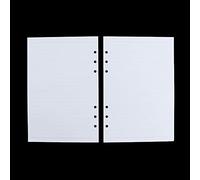 A5 A6 A7 Loose Leaf Paper Refill - 45 Sheets Planner Insert for Weekly Monthly To-Do List, 5.5mm Hole Punch, Diary Notebook Refill Paper(A6-Line)