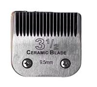 A5 A6 Dog Animal Detachable Clipper Ceramic Blade ，Compatible For Andis，Compatible For Oster， Compatible For Wahl(Size 000(0.5mm))