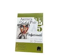 A5 Artists Sketch Pad 140gsm 30 Sheets Twin Pack