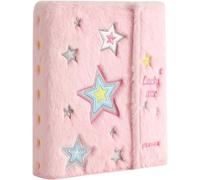 A5 Binder Plush Photocard Album with Inner Photo Album Sleeves Loose Leaf Photocard Holder Book for Picture Cards Storage