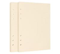 A5 Binder Refill Paper 6-Hole, A5 Dotted Paper, Refills for Cornell Note/Binders/Organizer, 160 Sheets/320 Pages ，Thick No Bleed Through Dotted Paper (Dotted Paper)