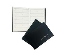A5 Black Address Book by Janrax