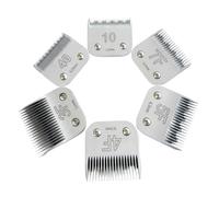 A5 Blade，Compatible for Andis，Compatible for Oster，Compatible for Heiniger，Compatible for Laube，Compatible for Moser，Compatible for Clipper(6pcs)