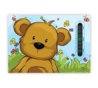 A5 Blue Bear Nursery and Baby Room Thermometer