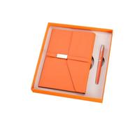A5 Blue Business Notebook Students Exquisite Personality and Practical-Orange
