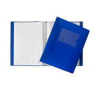 A5 Blue Flexible Cover 100 Pocket Display Book